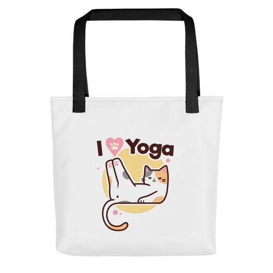 I Love Yoga | Cat Tote | Meow More