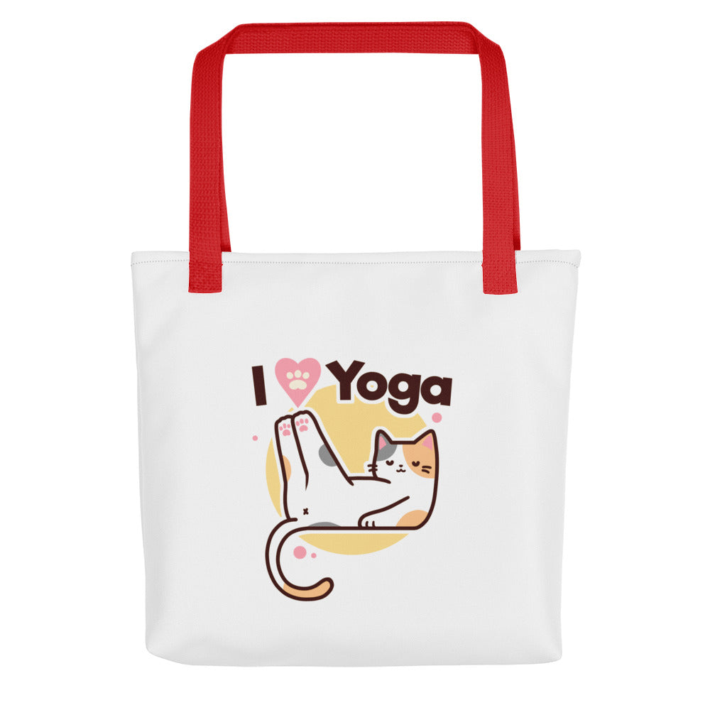 I Love Yoga | Cat Tote | Meow More