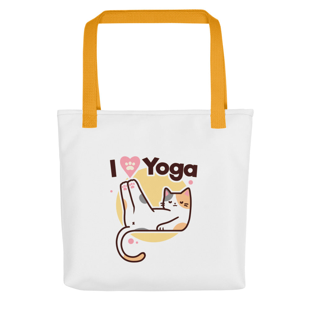 I Love Yoga | Cat Tote | Meow More