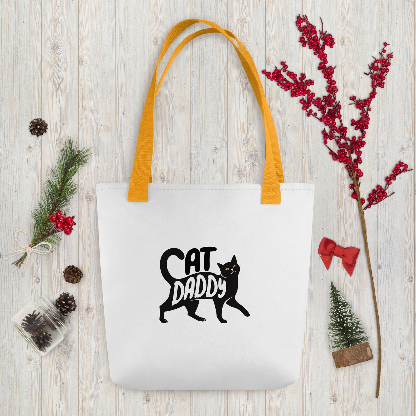 Cat Daddy Tote Bag