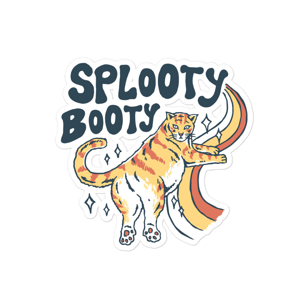 Splooty Booty Sticker