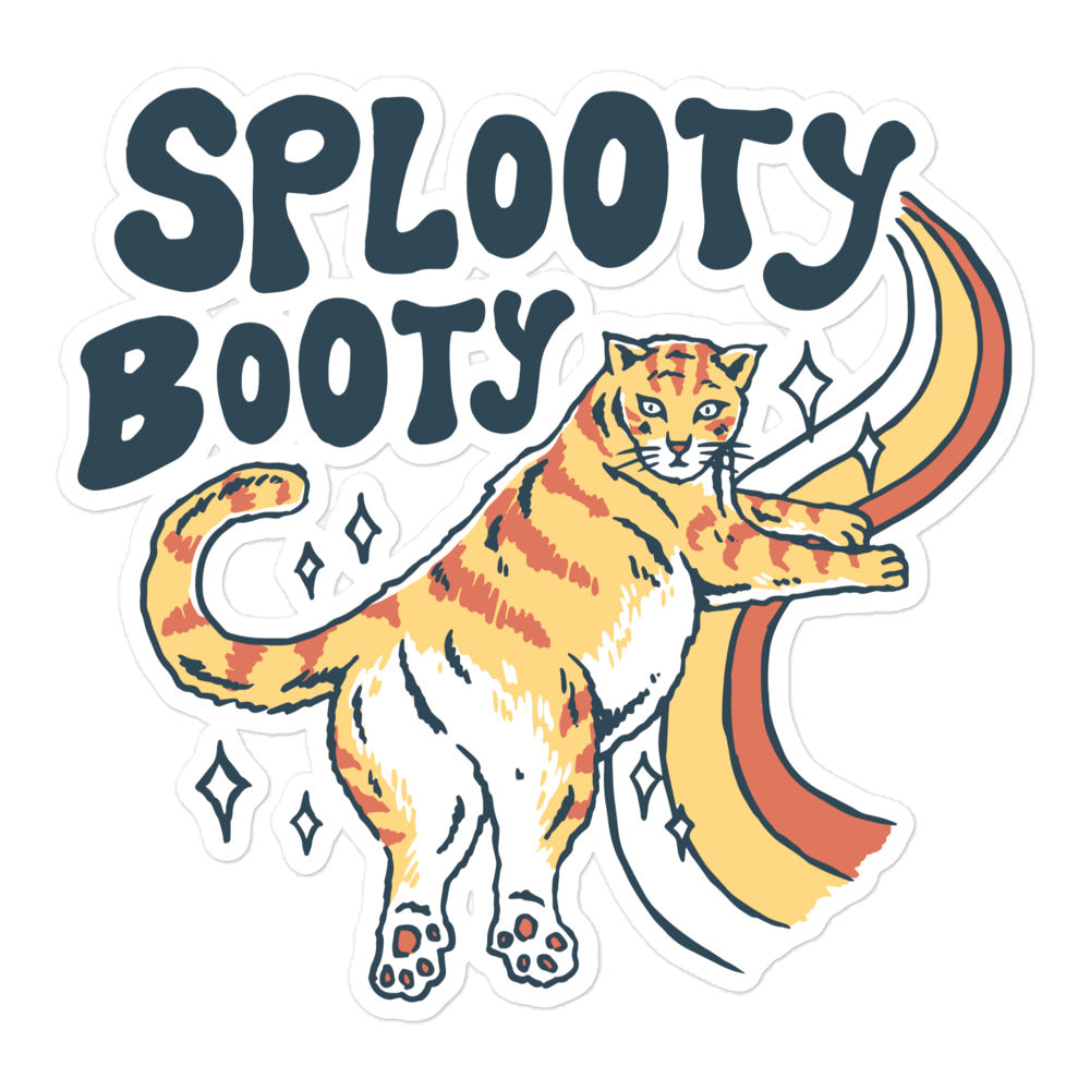 Splooty Booty Sticker