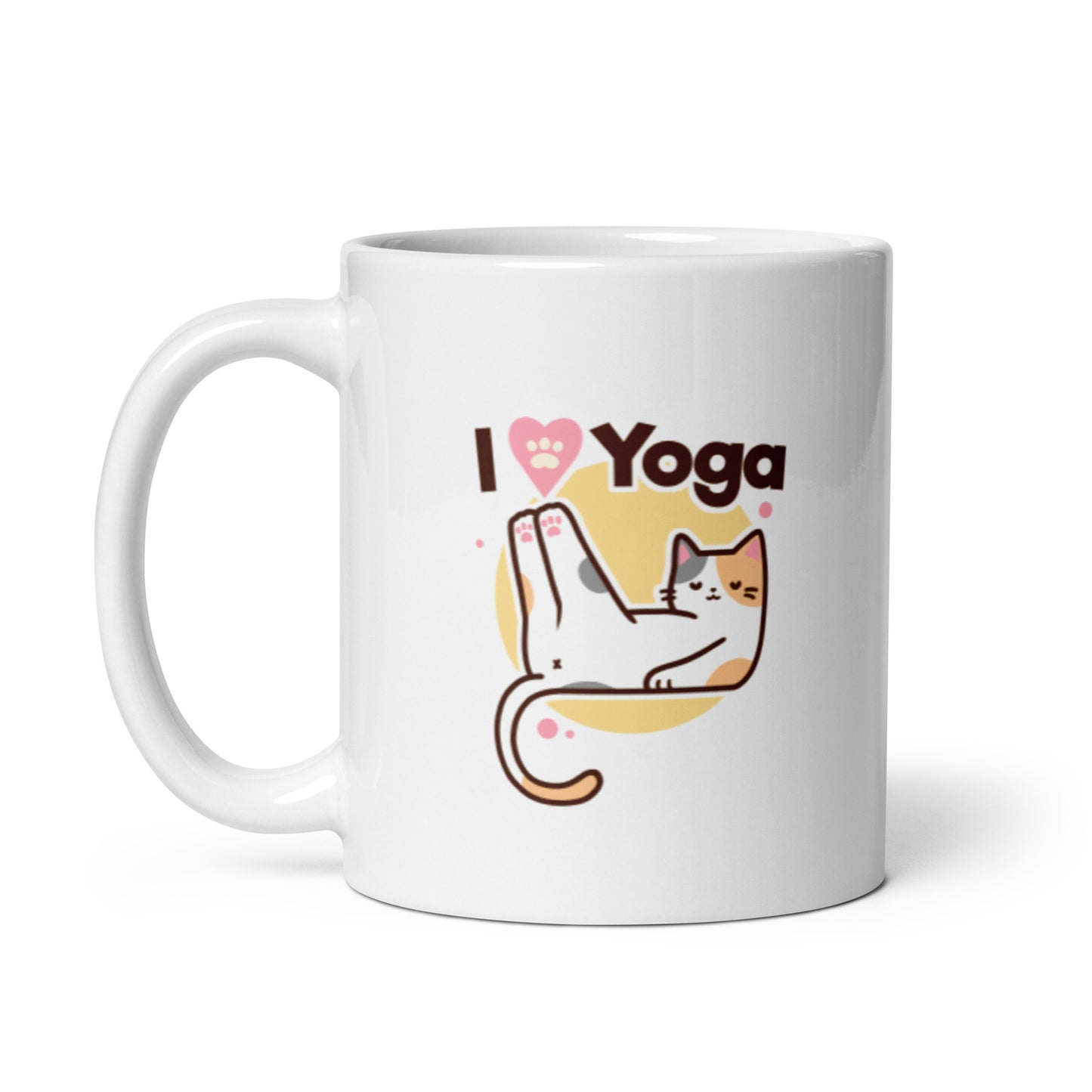 I Love Yoga | Cat Mug | Meow More