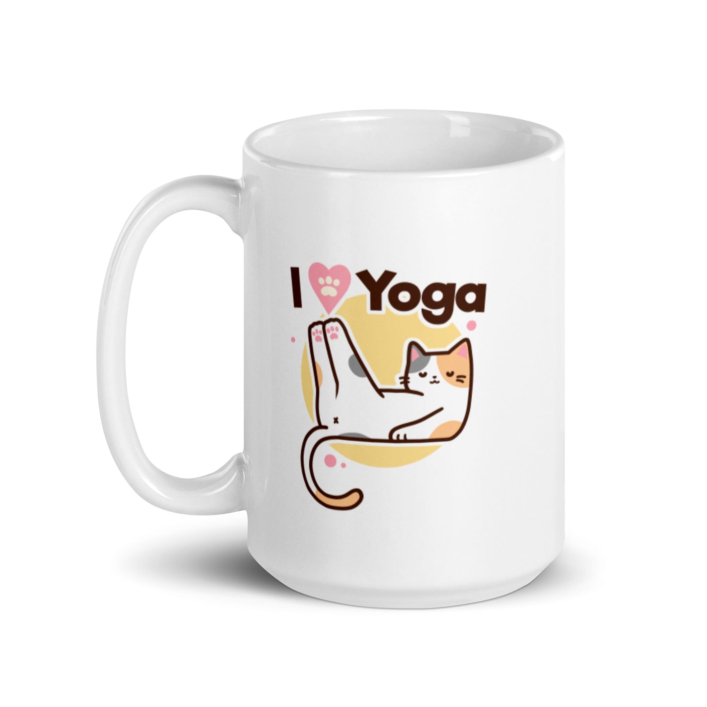 I Love Yoga | Cat Mug | Meow More