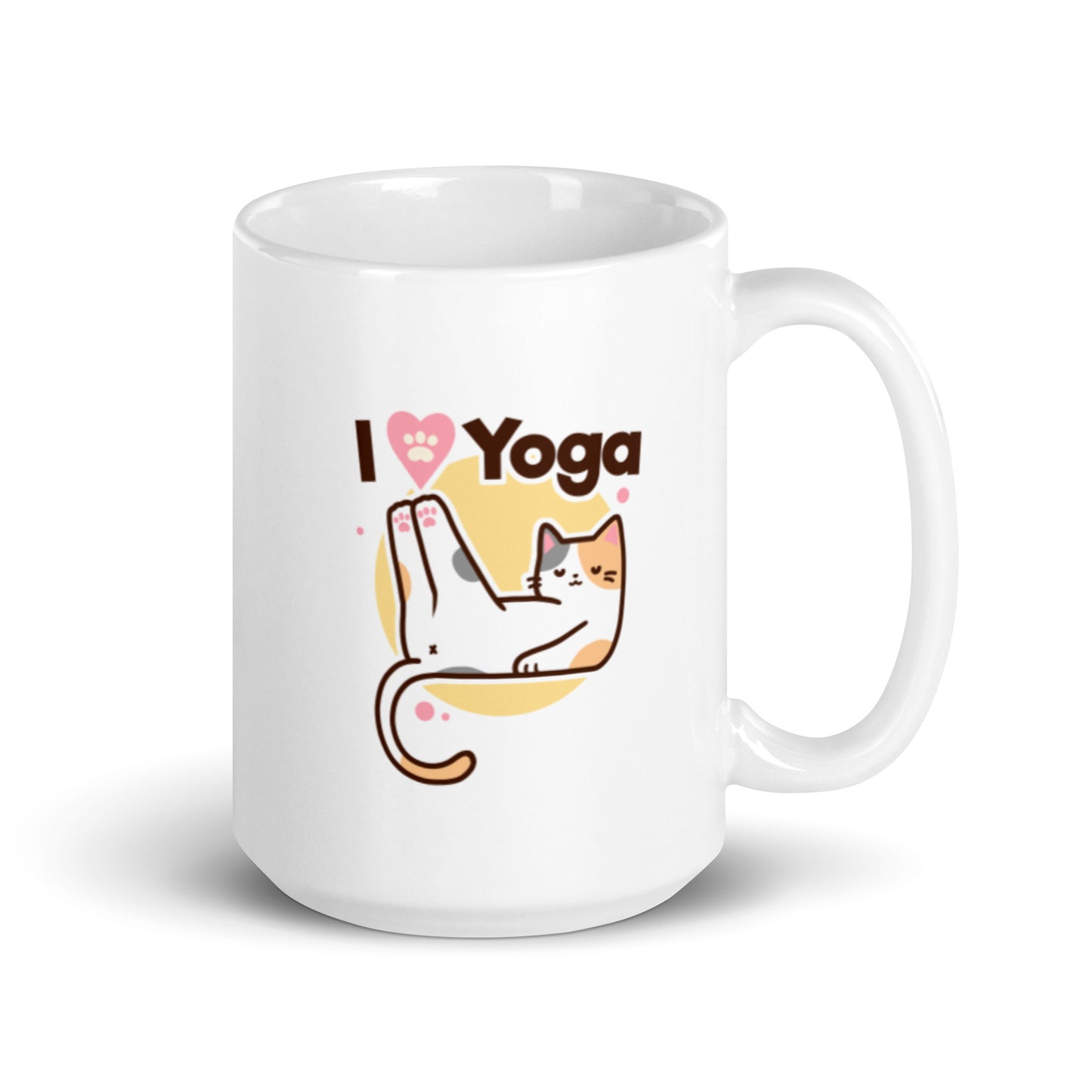 I Love Yoga | Cat Mug | Meow More